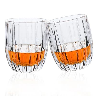 Best Whiskey Glassware 300Ml Lead-Free Cocktail Glass Cups Crystal Whiskey Glasses Engraved Whiskey Glass