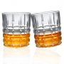Wholesale Customized 10Oz Glasses Round Shape Handmade Drinking Glass Tumbler Rotating Wine Whiskey Glass