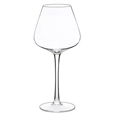 China manufacturer new fashion elegant crystal red wine goblet stem glass