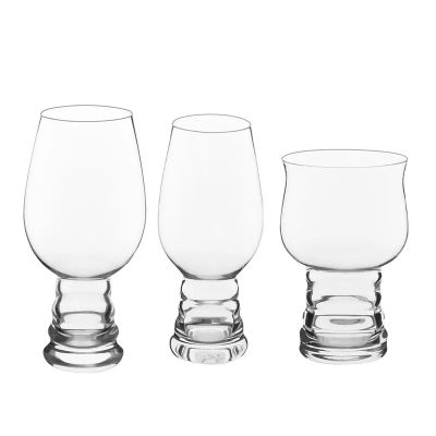 Morden shape Crystal Drinking Beer Glasses Sublimation Glass Cup Beer Mug Hand-made Wine set