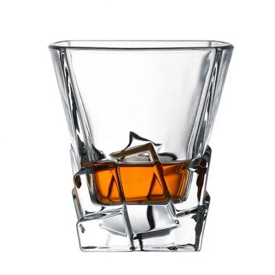 Wholesale light luxury thickened rocks glass lead-free glass cups whiskey glass