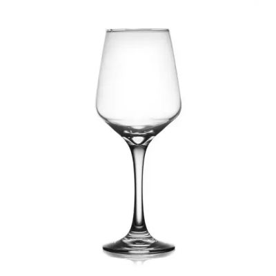 Luxury bar glass elegant crystal clear cold cut technology goblet wine glass