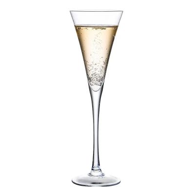 High quality lead-free glass crystal flute wine beverage cocktail glasses