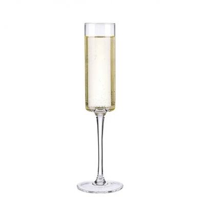 High quality 175ml lead-free crystal glass champagne glasses stemless champagne flute