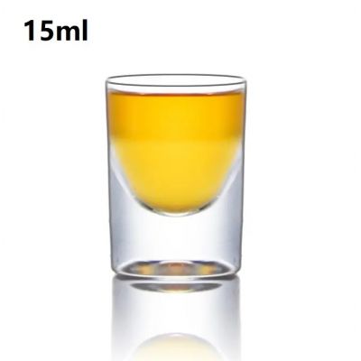 High quality lead-free crystal food grade glass shot custom shot glasses wine bottle cup