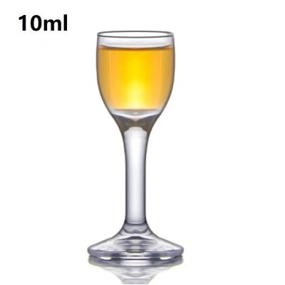 Hot sale 10ml lead-free delicate light luxury beer shot glass square shot glasses shot glass
