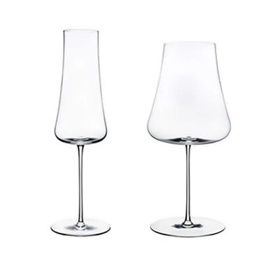 Customized Hand made Extraordinary Particular Special Large Long Stem Luxury Crystal Wine Glass