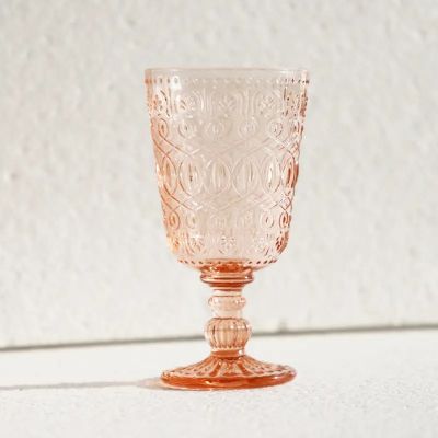 Pink Blue Green Orange Drinking Colored Wine Glasses for Decoration Wholesale