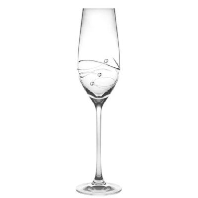 Etched Anniversares of Important Events Personalized Champagne Flute