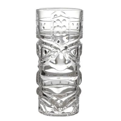 Wholesale Clear Centerpiece Hawaii Grimace Martini cup Tiki Cocktail Glass Cup