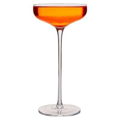 Creative Fancy Drinkware Champagne Glass Crystal Martini Glass Barware Long Stem Cocktail Glass