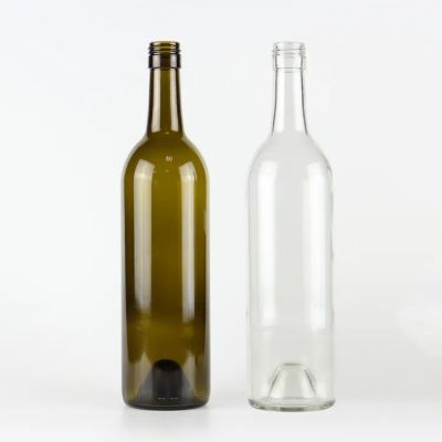 bordeaux shape wine bottles 750 ml