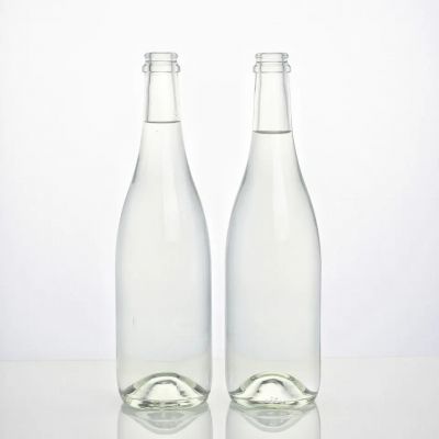 Ready to Ship Empty 750ml 75cl Champagne Wine Bottles Glass Wine Bottle Sparkling Wine Bottle