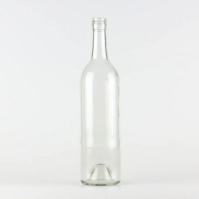 750ml flint screw cap finish water glass bottle