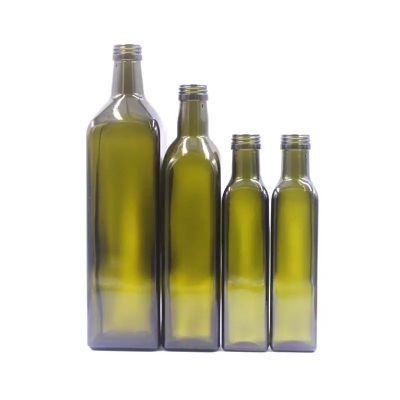 Wholesale 100ml 250ml 375ml 500ml 750ml 1000ml round square Olive oil bottle