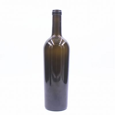 750ml 1200g dark green taper thor wine bordeaux bottle
