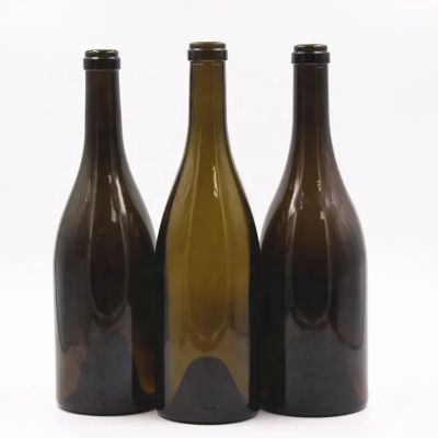 750ml 6bk 169bk 132bk 980g 880g julia premium heavy dark green wax seal cork top wine burgundy glass bottle