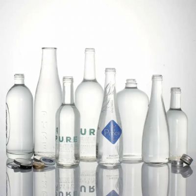 wholesale custom logo100ml 16oz 330ml tea juice water carbonated alcoholic beverage glass milk bottle botella de vidrio