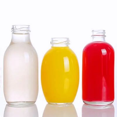 wholesale 8oz 16oz 330ml 500ml kombucha tea juice water fruit juice glass container drinking bottles