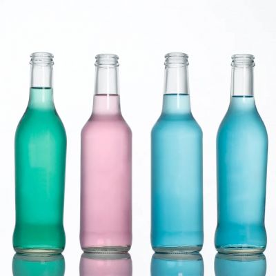 bulk wholesale 250ml 330ml 355ml fruit soda beverage water glass juice bottle