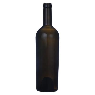 750ml Antique Green Explosive-proof Red Wine Glass Bottle Zinfandels Bordeaux Bottles