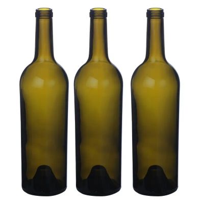 Factory Produced Empty Zinfandels Bottles 750ml Glass Wine Bottle