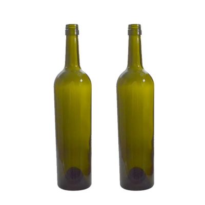 2023 Popular 750ml screw top taper bordeaux wine glass bottles