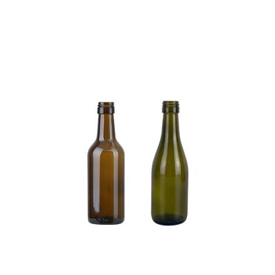 2023 New design 187ml Bordeaux glass bottle for wine