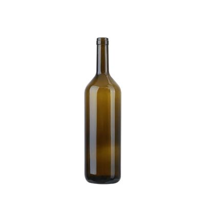 Large Size Bordeaux Glass Bottle 1000ml Empty Red Wine Bottle