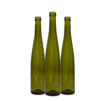 Wholesale Empty Glass Wine Bottle 375ml Riseling Rhine Hock Bottles