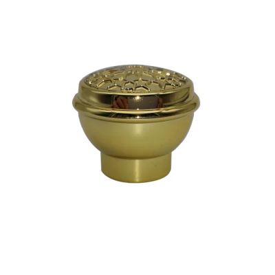 Wholesale Custom Luxury Gold Zinc Zamac Perfume Caps Perfume Bottle Cap
