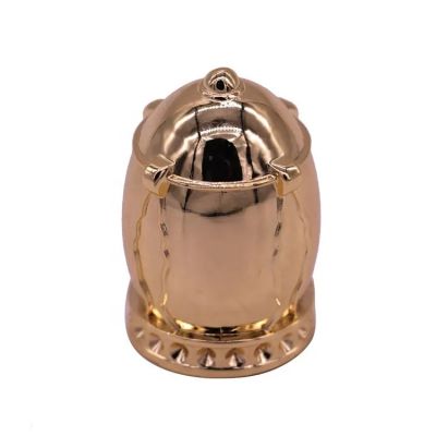 bullet shape design with crystal zinc alloy zamac perfume caps overcaps for perfume 24mm