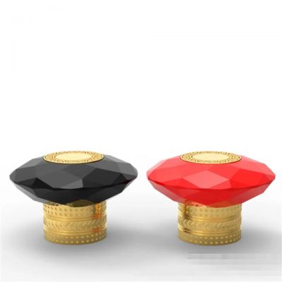 Manufacturers Supplier High Quality Zamac Elegant Luxury Gold Perfume Cap