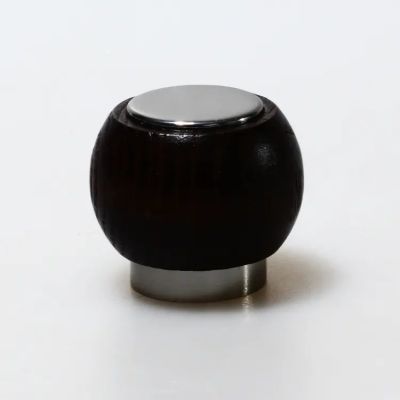 2023 new design perfume glass Bottle with wooden perfume AL cap for perfume liquid
