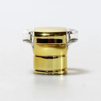 China Wholesale High quality gold perfume cap perfume lids bottles hot sale ABS cap