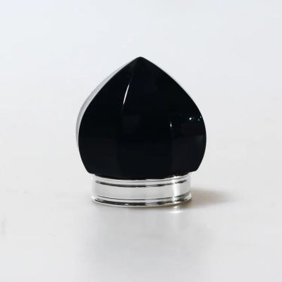 2023 Customized your own perfume brands hot sale round Plastic Flames shape caps luxury perfume lids with ABS cap