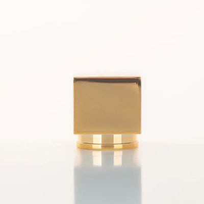 Wholesale round gold color perfume bottle caps