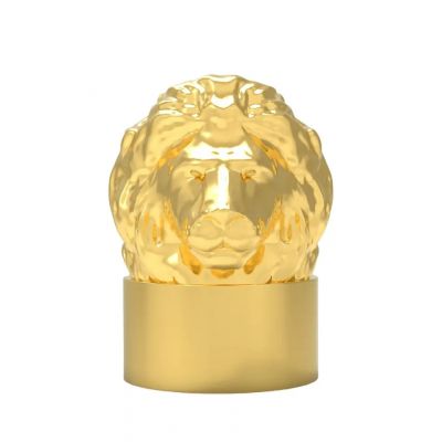 Custom Logo Perfume Bottle Cover Luxury Metal Perfume Lid 15mm Zinc Alloy Zamac Perfume Bottle Caps