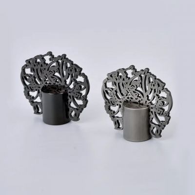 Designable decorative crown zamac metal perfume bottle cap
