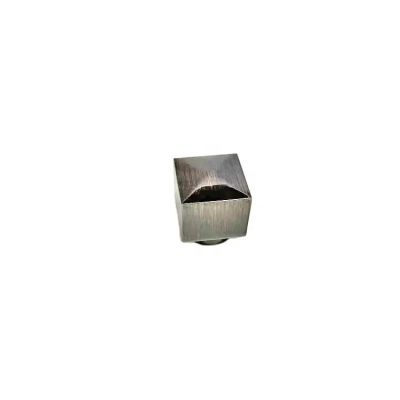 Wholesale High Quality Zinc Alloy Customized Square Heavy Metal Perfume Cap