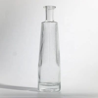 Tequila Liquor Glass Bottle Luxury Encore Packaging High Quality Super Flint 750ml 750g Vodka Custom Cap Custom Color Beverage