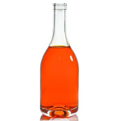 High Quality 500ml 750ml square glass spirit bottle whisky wine glass bottles wholesale 500ml super clear rectangle shaped Liquo
