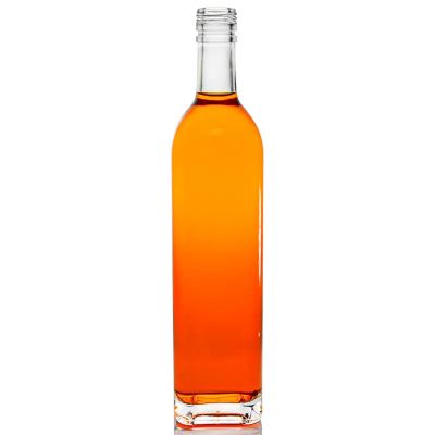 Super flint glass spirit bottle gin whisky rum vodka wine glass bottles with stopper cork Whisky Tequila Liquor Alcohol Spirits