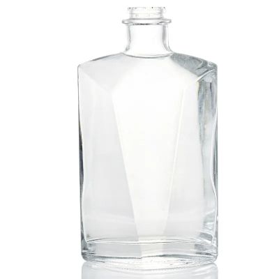 Customized Shape Empty Glass Wine Bottle 500ml Glass Wine Whisky Tequila Bottle Glass Liquor Bottle