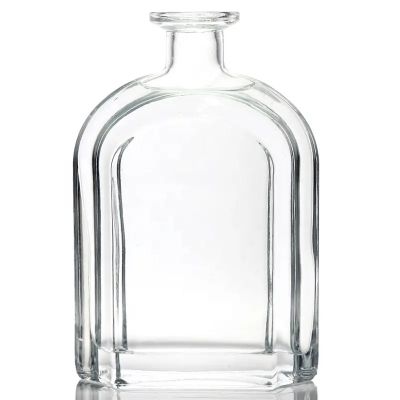 700ml New Mold XO Brandy Transparent Vodka Glass Bottle Liqueur Bottle With Cork Stopper