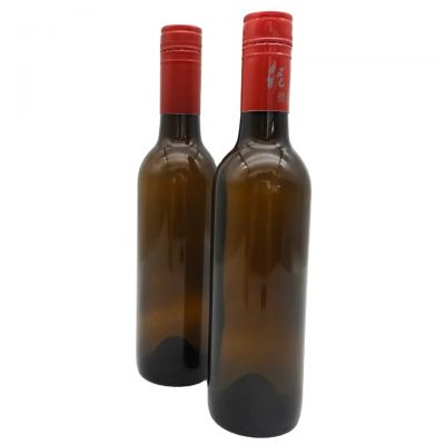 Manufacturer Antique Green Wholesale Bordeaux Bottle 750ML Clear 0.75L Glass Wine Bottle
