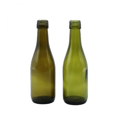 Factory Supplier 187 ml Wine Bottles Wholesale 187ml Glass Bottle for Burgundy