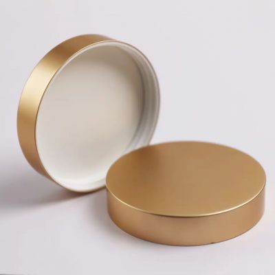 Color As Your Request 58/400 70/400 89/400 Shiny Silver And Rose Gold Aluminum Plastic Lid