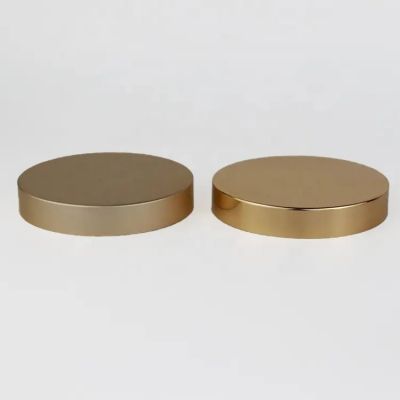 70-400 70/400 shiny matte metal shelled Gold Cap with Foam Liner