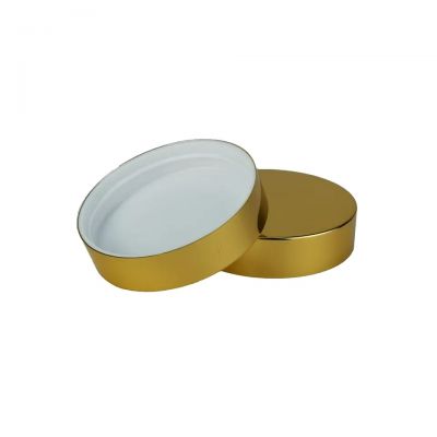 38-400 45-400 53-400 58-400 89-400 Unishell Caps smooth silver gold metal lid with liners